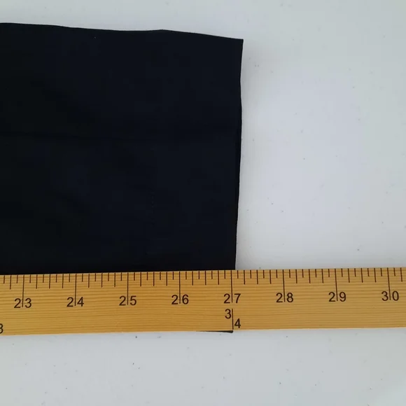 Chico's So Slimming Black Slim Straight Ankle Length Pull On Ponte Pants size 4 - Picture 12 of 13